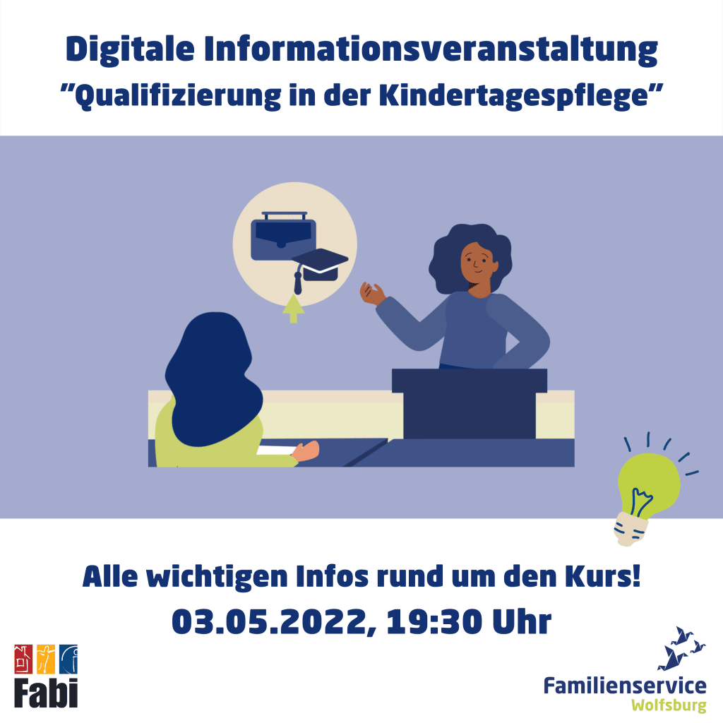 Digitale Informationsveranstaltung zur Qualifizierung in der ...